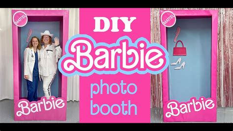 diy barbie photo booth|barbie box photo booth adult.